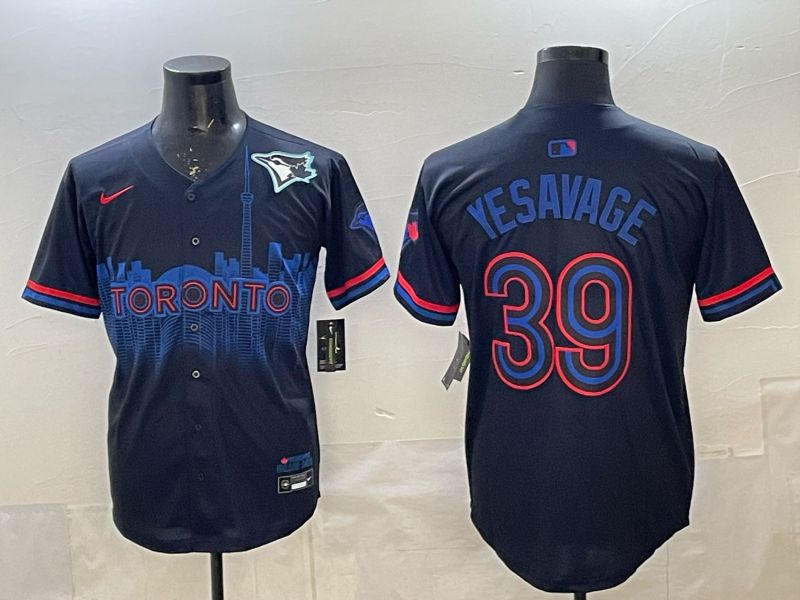 Men 2025 Toronto Blue Jays #39 Yesavage blue Game Nike MLB Jersey style 049->toronto blue jays->MLB Jersey